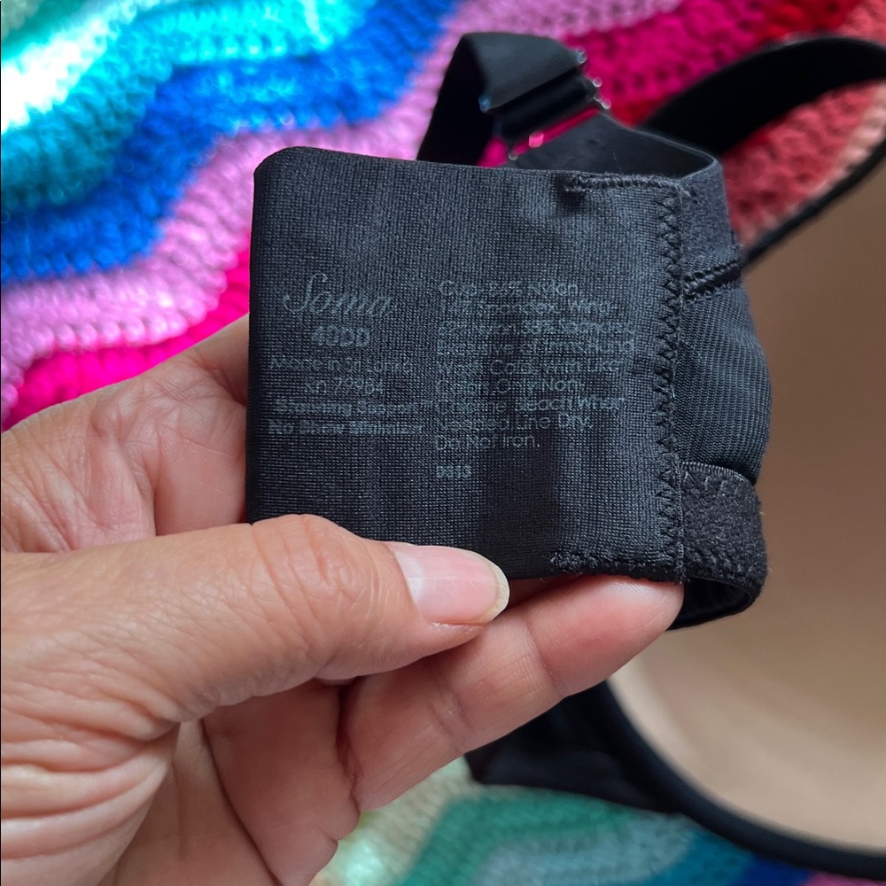 Soma Lace Detail *bundle 2 Bras - Black and Cream 40DD - Picture 11 of 12